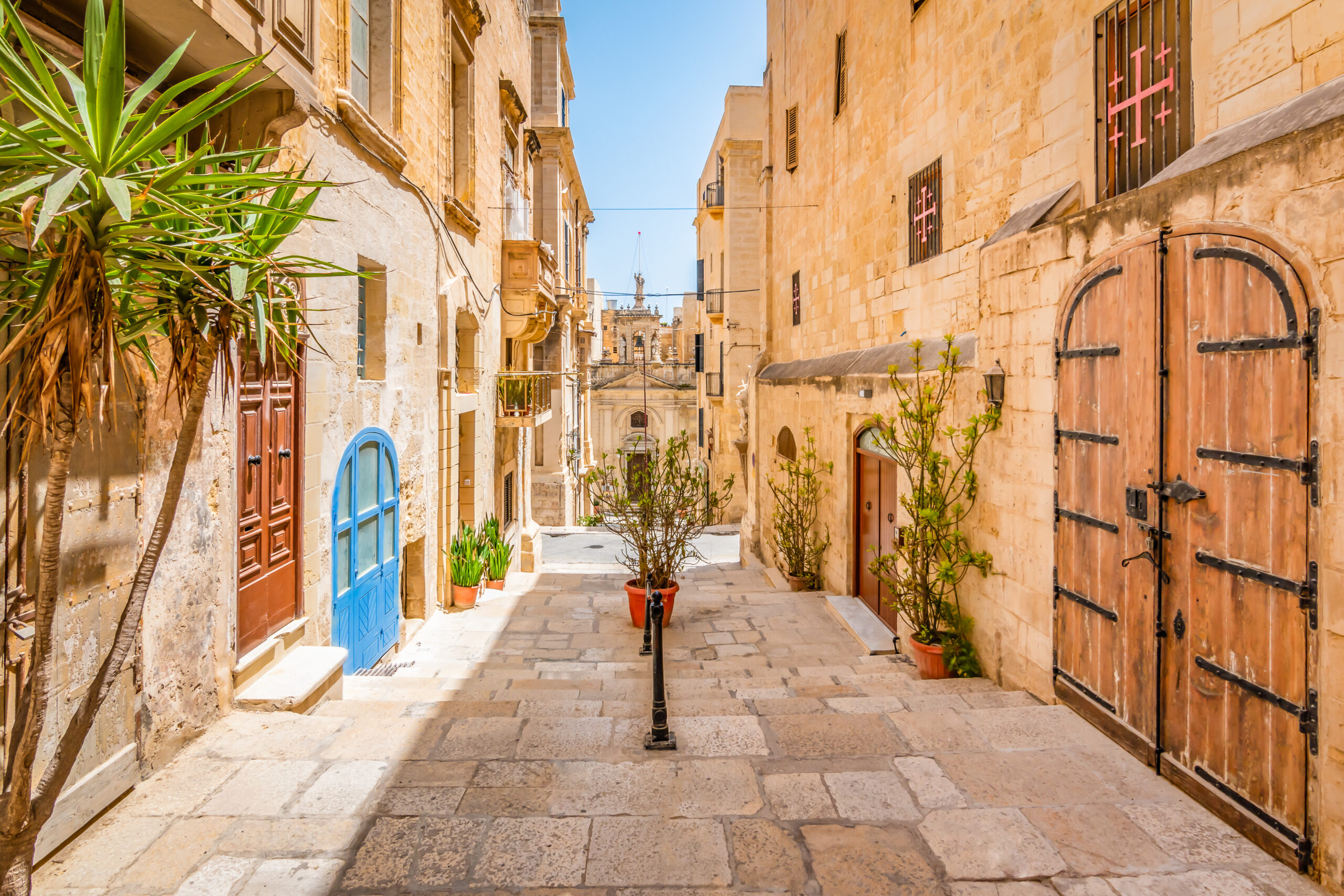 Straat in Malta