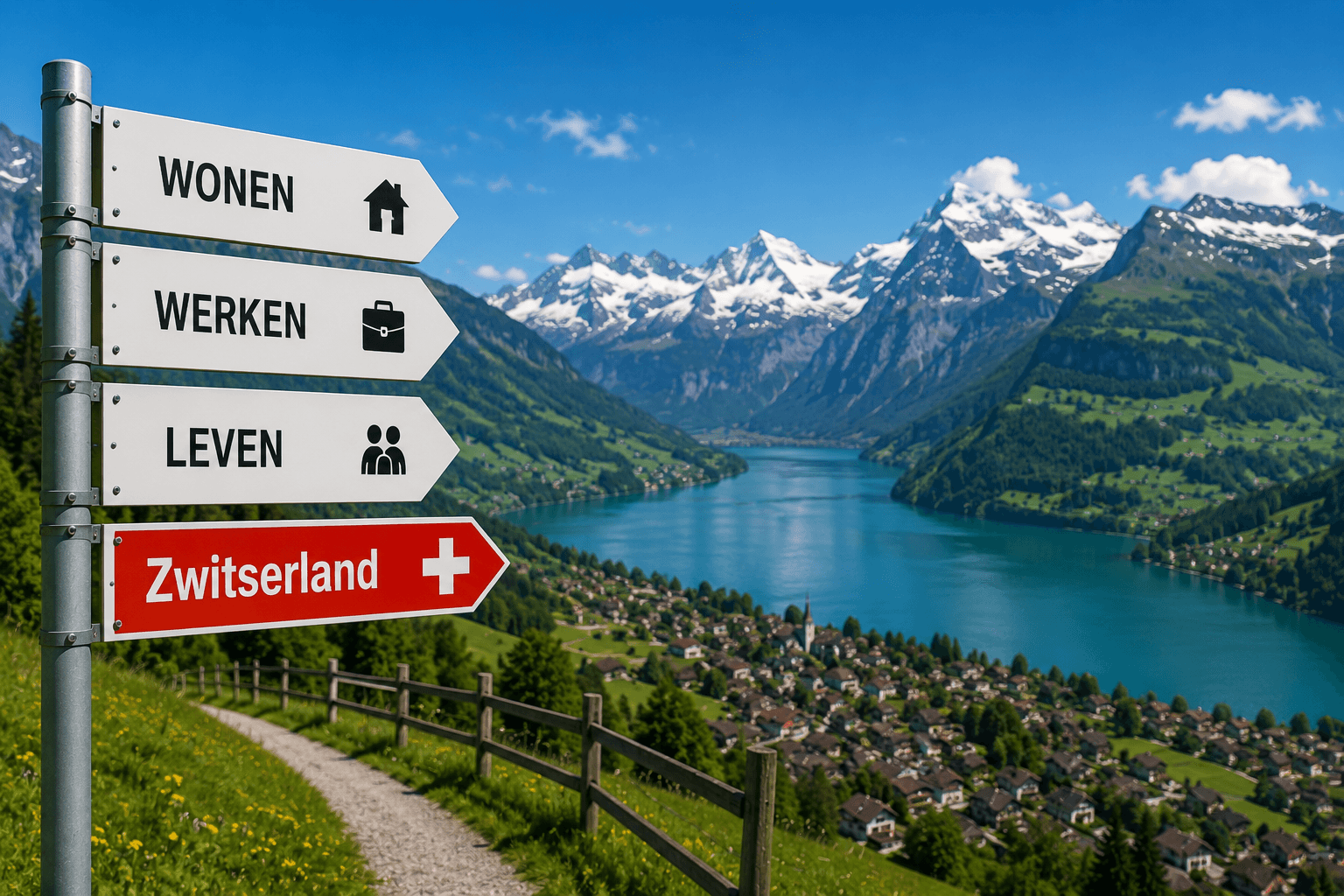 Leven opbouwen in Zwitserland